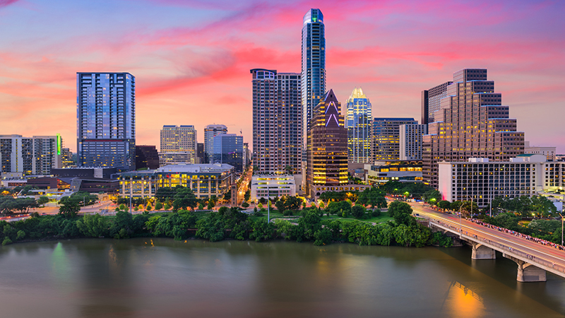 Austin, Texas Skyline Austin, Texas, USA downtown skyline.